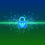 A digital illustration of a padlock over a futuristic blockchain network, symbolizing the security of cryptocurrency wallets.
