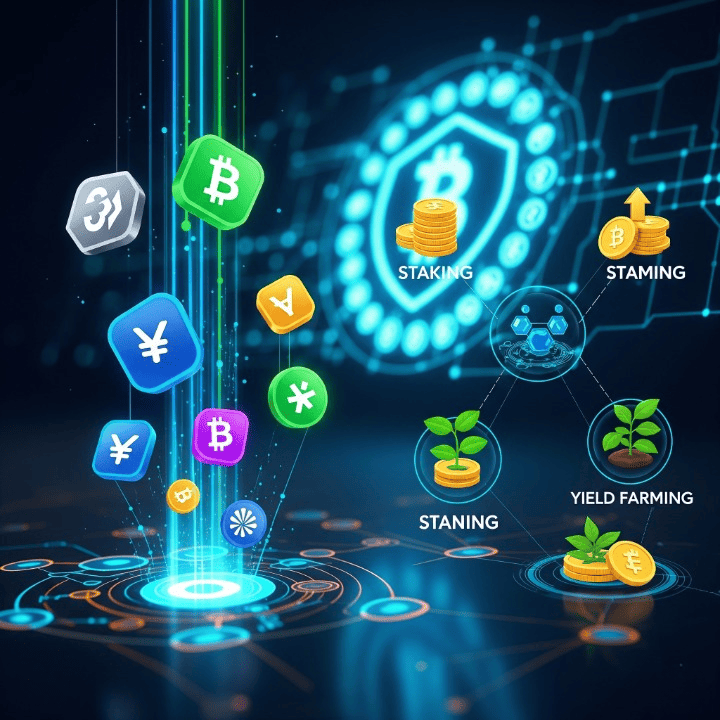Earning in the Ecosystem: A Beginner’s Guide to Staking and Yield Farming
