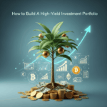 A visual representation of a high-yield investment portfolio with diverse assets and growth potential.